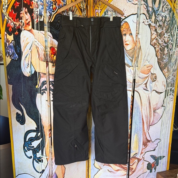 Volcom Black Wide Leg Pants